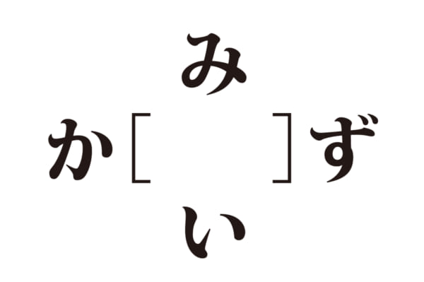 【クイズで脳トレ！】［　　］には何が隠れているでしょう？